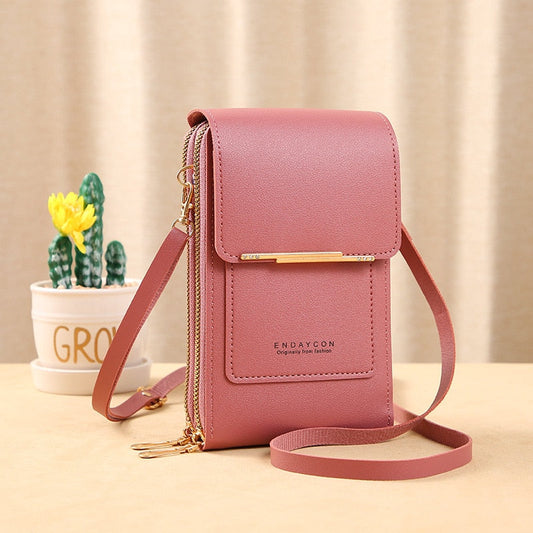 Bolsa Feminina Touch Screen Endaycon 2 em 1